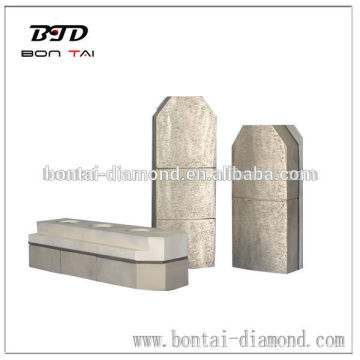 Diamant fickert Metall Bond Polierblock für Beton